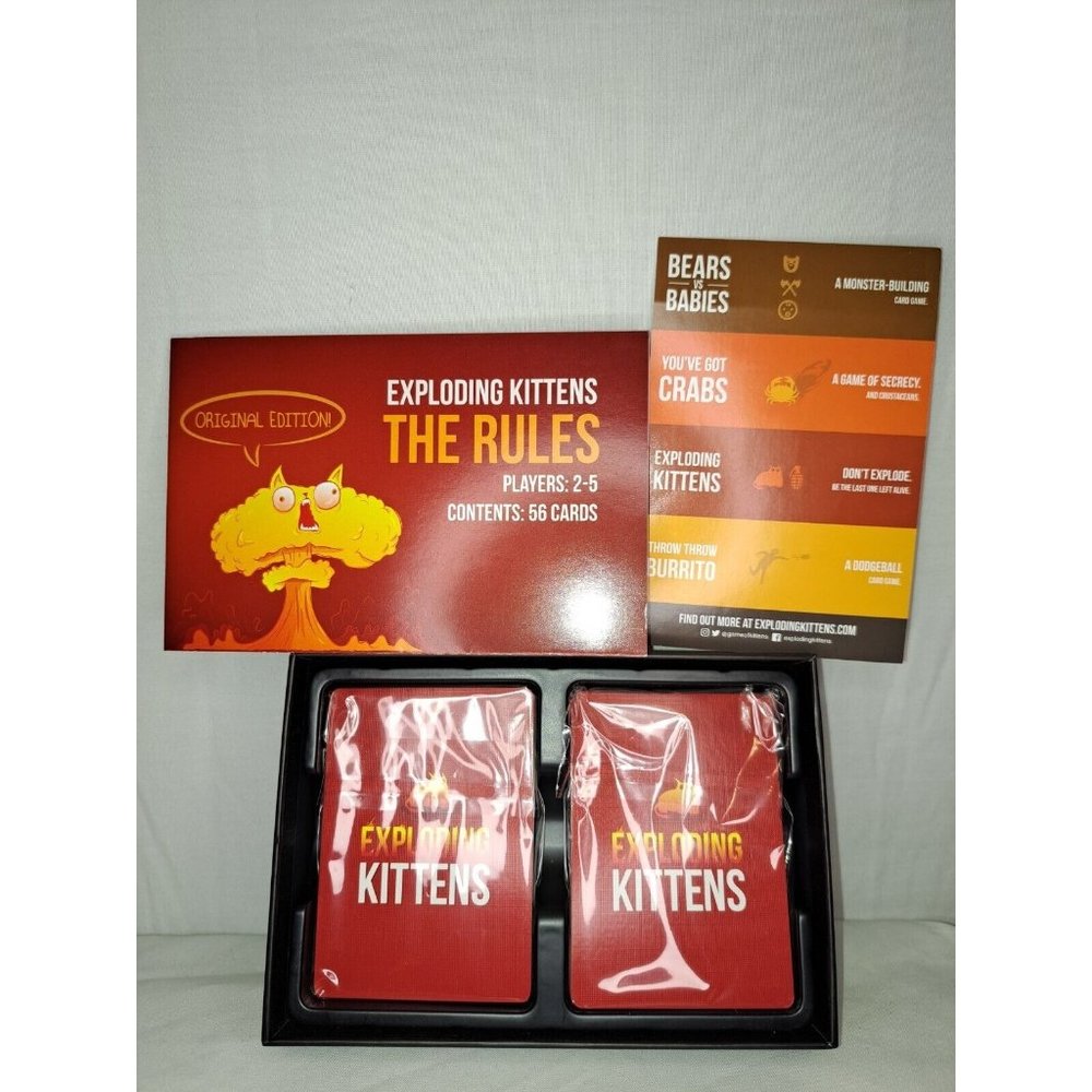 EXPLODING KITTENS Card Game - EKG-ORG1-1